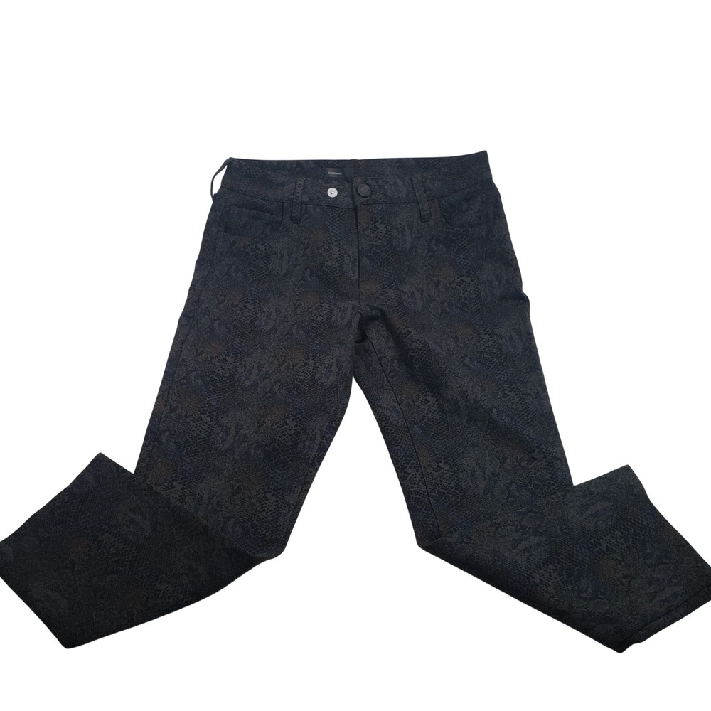 Kut from the Kloth Black Textured Skinny Jeans